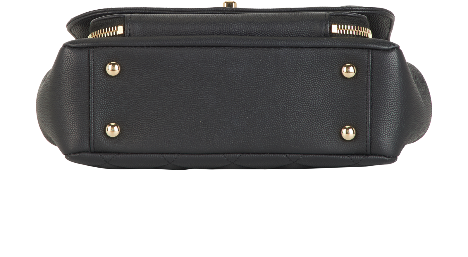 Business Affinity Bag, &pound;2,300, Handbags, Black, Caviar Leather, Top view